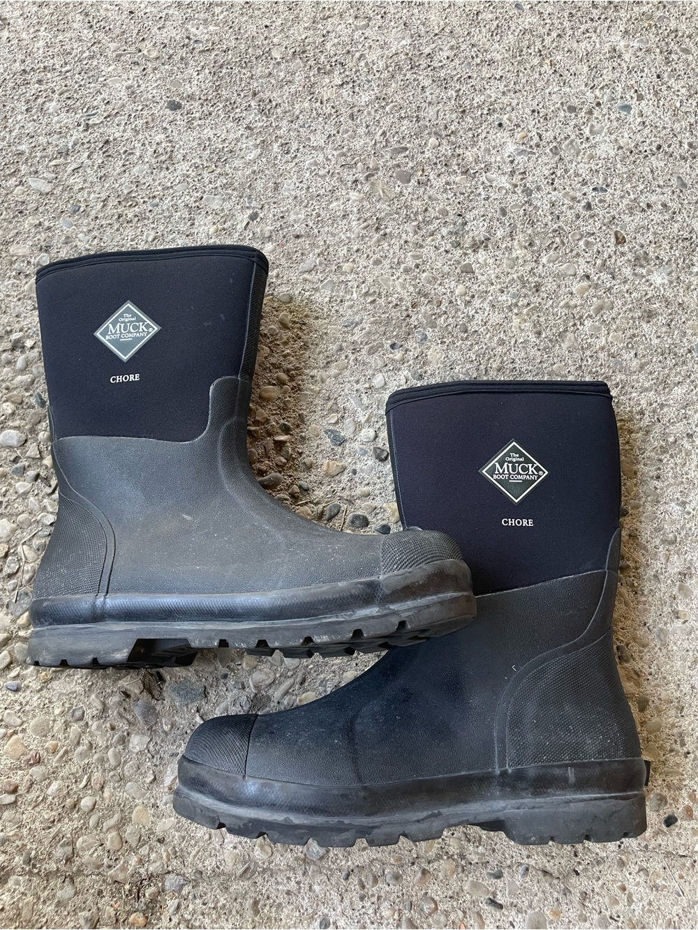 The Original Muck Boot Company Men's 12 /12.5 Waterproof Mid Chore Boots